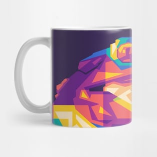 alligator pop art Mug